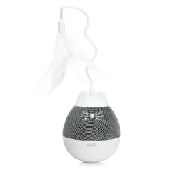 Sale Pixi Spinner Electronic Cat Toy White & Grey Supplies Collars, Scratchers, Toys, Etc.