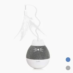 Sale Pixi Spinner Electronic Cat Toy White & Grey Supplies Collars, Scratchers, Toys, Etc.