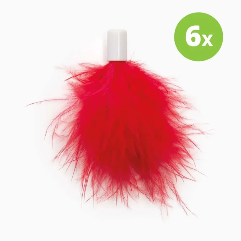 Clearance Senses 2.0 Mushroom Replacement Feather 6 count Supplies Collars, Scratchers, Toys, Etc.