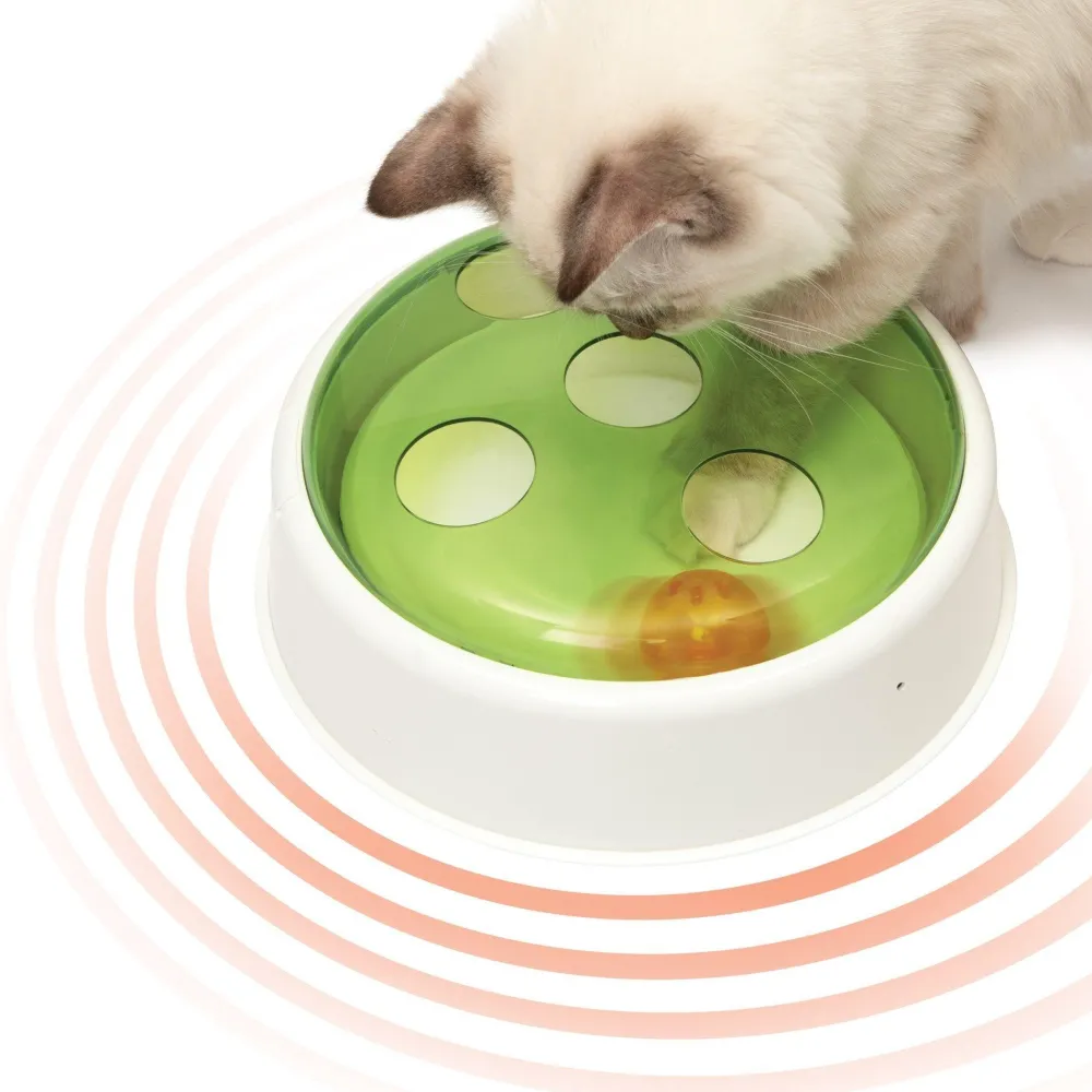 Discount Senses Electronic Ball Dome Cat Toy Supplies Collars, Scratchers, Toys, Etc.