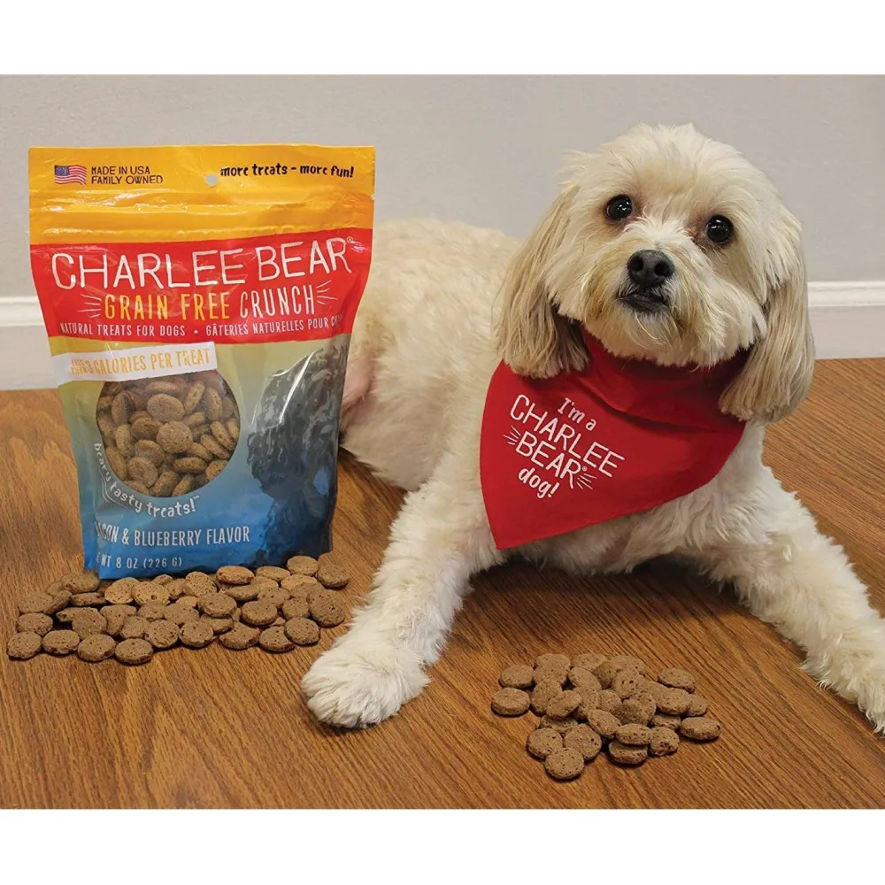 New Grain Free Crunch Bacon & Blueberry Flavour Dog Treats Treats Treats & Chews
