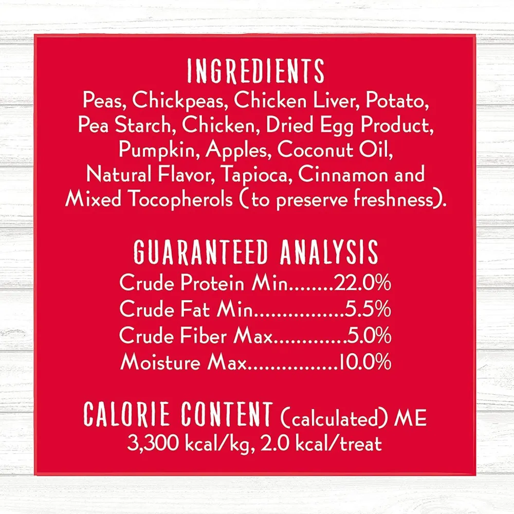 Hot Grain Free Crunch Chicken, Pumpkin & Apple Dog Treats Treats Treats & Chews
