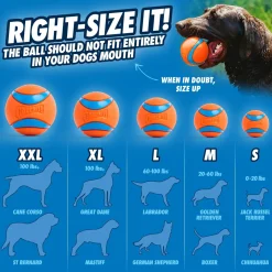 Hot Chuck It Ultra Ball Supplies Leashes, Collars, Beds, Flea & Tick, Etc. | Toys Interactive, Plush, Etc.