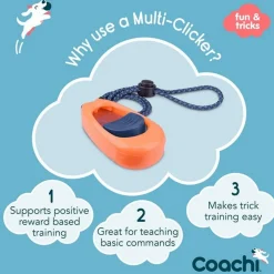Hot Multi-Clicker Supplies Leashes, Collars, Beds, Flea & Tick, Etc.