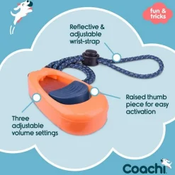 Hot Multi-Clicker Supplies Leashes, Collars, Beds, Flea & Tick, Etc.