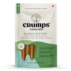 Discount Crumps Naturals Plaque Busters Bacon Dog Treats Treats Treats & Chews