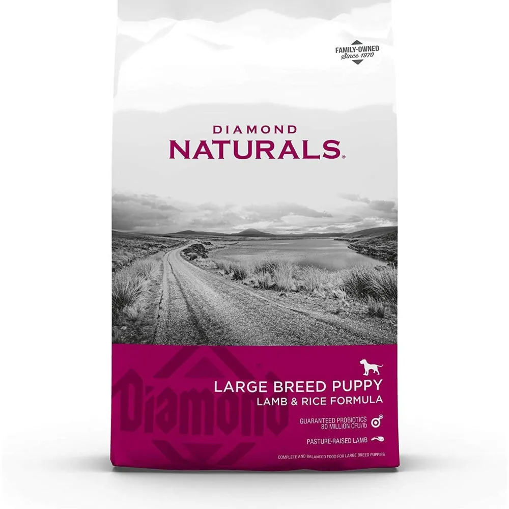 Hot Naturals Large Breed Puppy Food Lamb & Rice Recipe Food Dry, Wet, Freeze Dried, Etc.