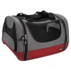 Sale Explorer Soft Tote Bag Burgundy & Grey Supplies Leashes, Collars, Beds, Flea & Tick, Etc.