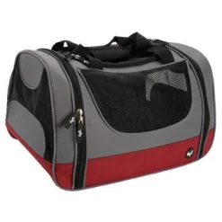 Sale Explorer Soft Tote Bag Burgundy & Grey Supplies Leashes, Collars, Beds, Flea & Tick, Etc.