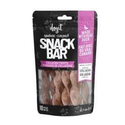 Best Snack Bar Dog Treats Duck Collagen Twisted Sticks Treats Treats & Chews