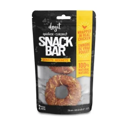 Best Snack Bar Dog Treats Chicken Rawhide Donut Treats Treats & Chews