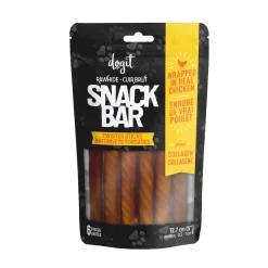 Sale Snack Bar Dog Treats Chicken Wrapped Beefhide & Collagen Twisted Sticks Treats Treats & Chews