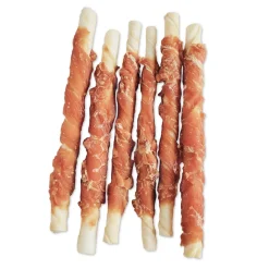 Hot Snack Bar Dog Treats Chicken Rawhide Twist Treats Treats & Chews