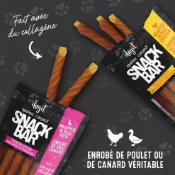 Sale Snack Bar Dog Treats Chicken Wrapped Beefhide & Collagen Twisted Sticks Treats Treats & Chews