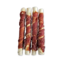New Snack Bar Dog Treats Duck Rawhide Twist Treats Treats & Chews