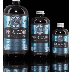 New Dr. Maggie Skin and Coat Omega 3 Supplement with Fish Oil, Flax, and Olive Oil Supplies Leashes, Collars, Beds, Flea & Tick, Etc.