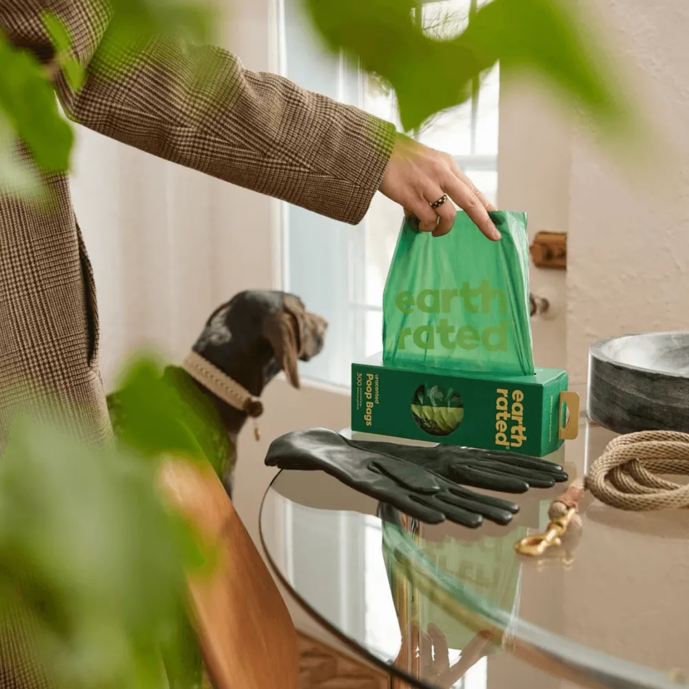 Hot 300 Unscented Dog Waste Bags on a Single Roll Supplies Leashes, Collars, Beds, Flea & Tick, Etc.