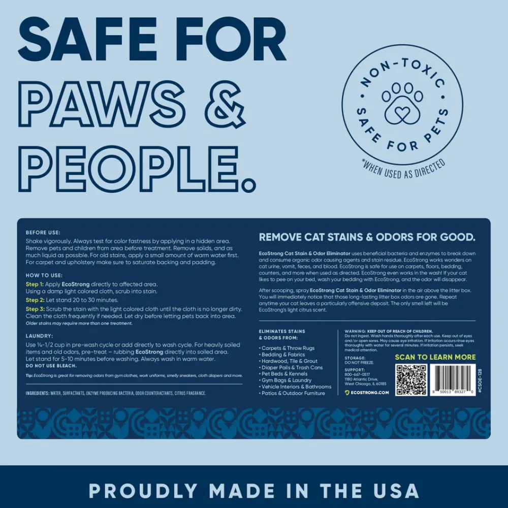 Outlet Eco Strong Cat Stain & Odor Sprayer Supplies Leashes, Collars, Beds, Flea & Tick, Etc.