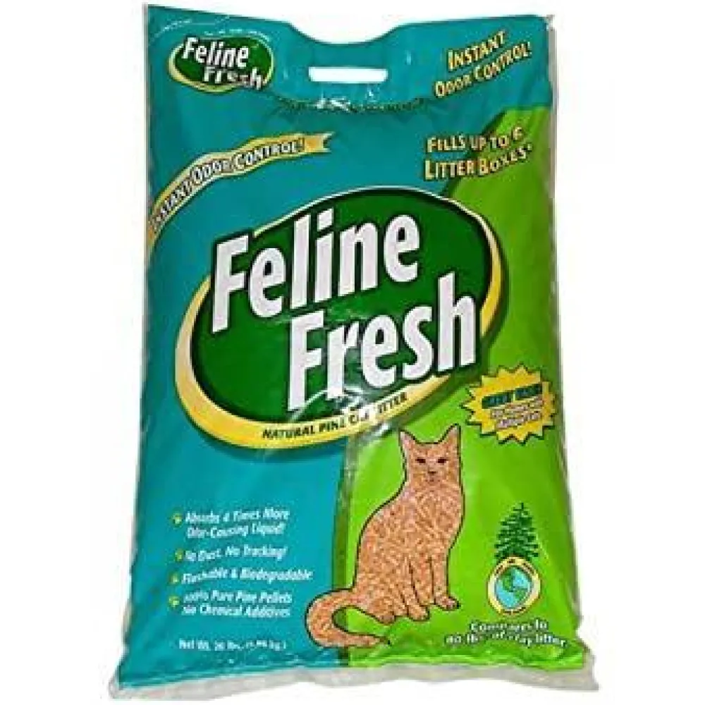 Discount Pine Pellet Cat Litter Supplies Collars, Scratchers, Toys, Etc.