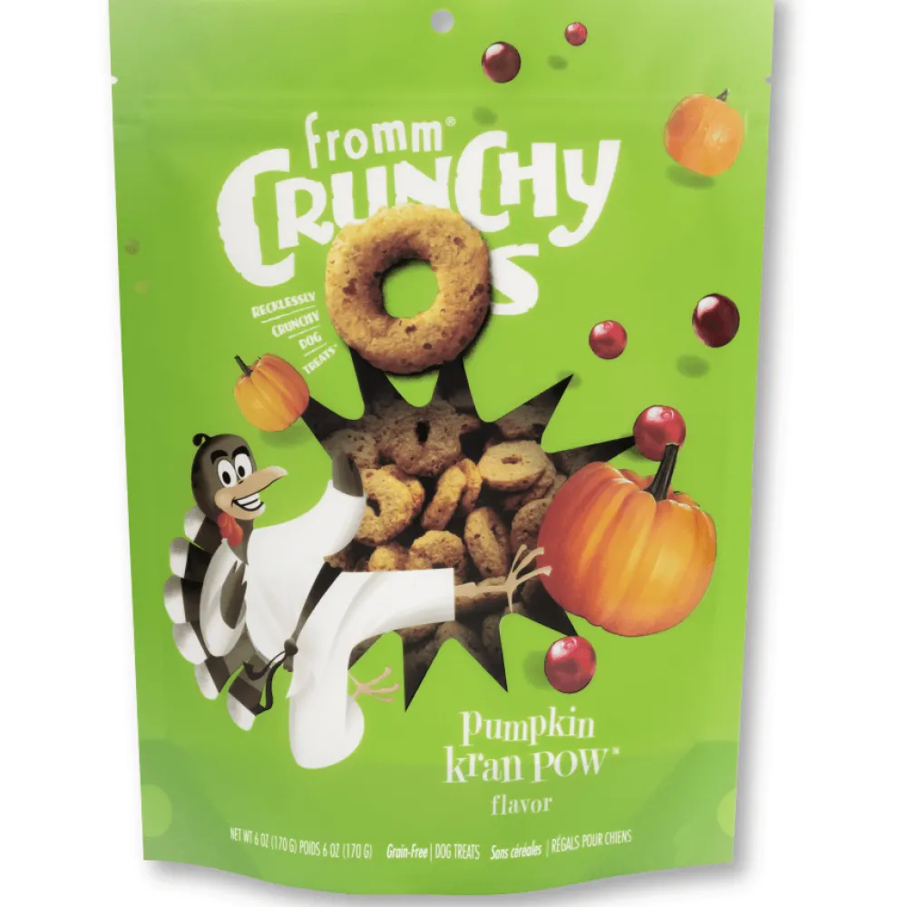 Sale Crunchy O's Pumpkin Kran Pow Dog Treats Treats Treats & Chews