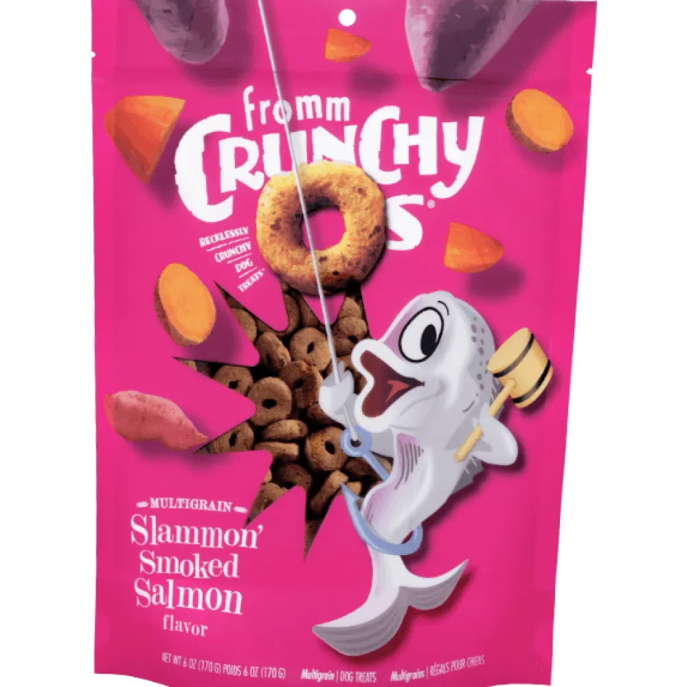 Best Crunchy O's Slammon' Smoked Salmon Dog Treats Treats Treats & Chews