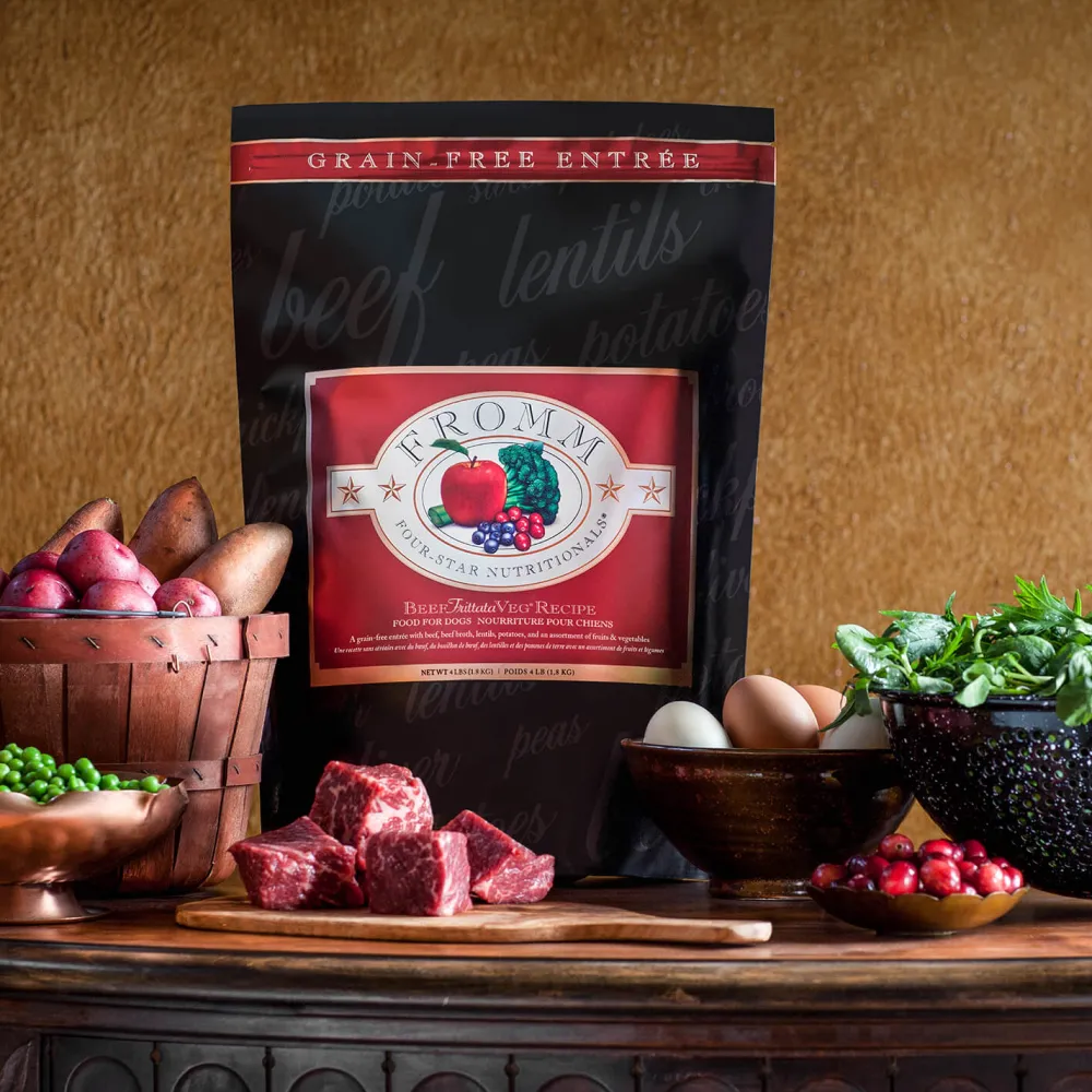 Fashion Four Star Canine Beef Frittata Food Dry, Wet, Freeze Dried, Etc.