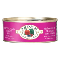 New Four Star Canned Cat Food Chicken, Duck & Salmon Pate Wet Food Cans, Pouches, Tetra Paks, Etc.
