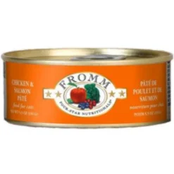 Outlet Four Star Canned Cat Food Chicken & Salmon Pate Wet Food Cans, Pouches, Tetra Paks, Etc.
