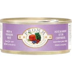 Discount Four Star Canned Cat Food Beef & Venison Pate Wet Food Cans, Pouches, Tetra Paks, Etc.