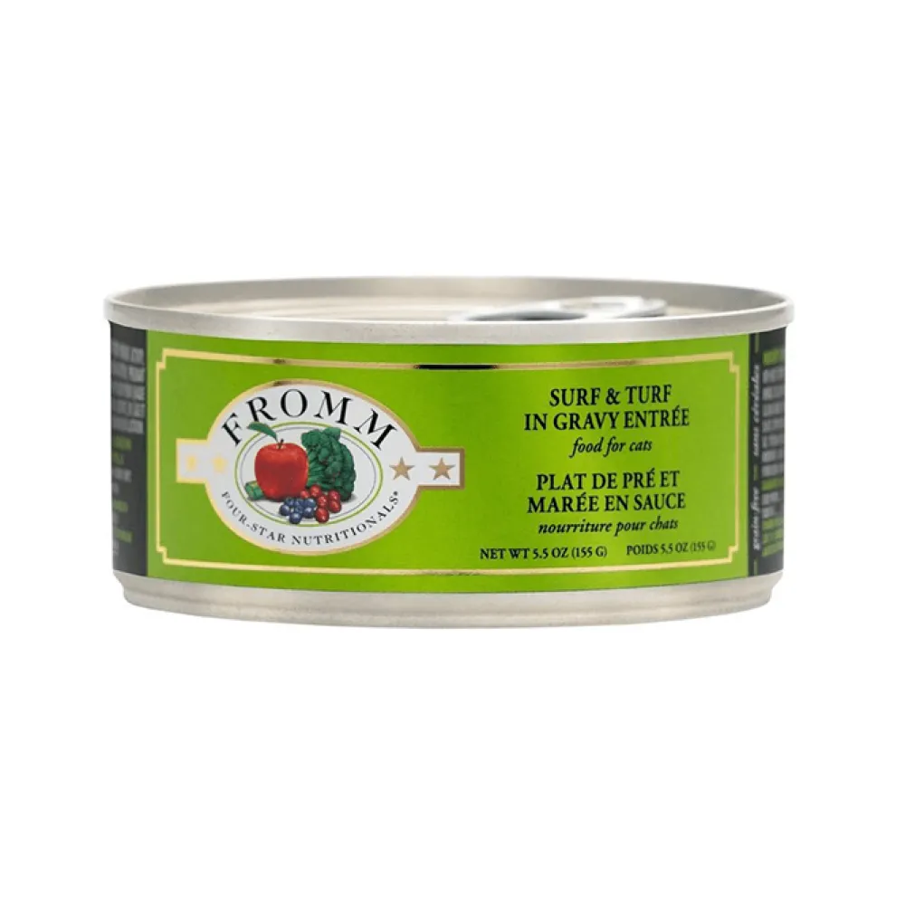 Online Four Star Canned Cat Food Shredded Surf & Turf Wet Food Cans, Pouches, Tetra Paks, Etc.