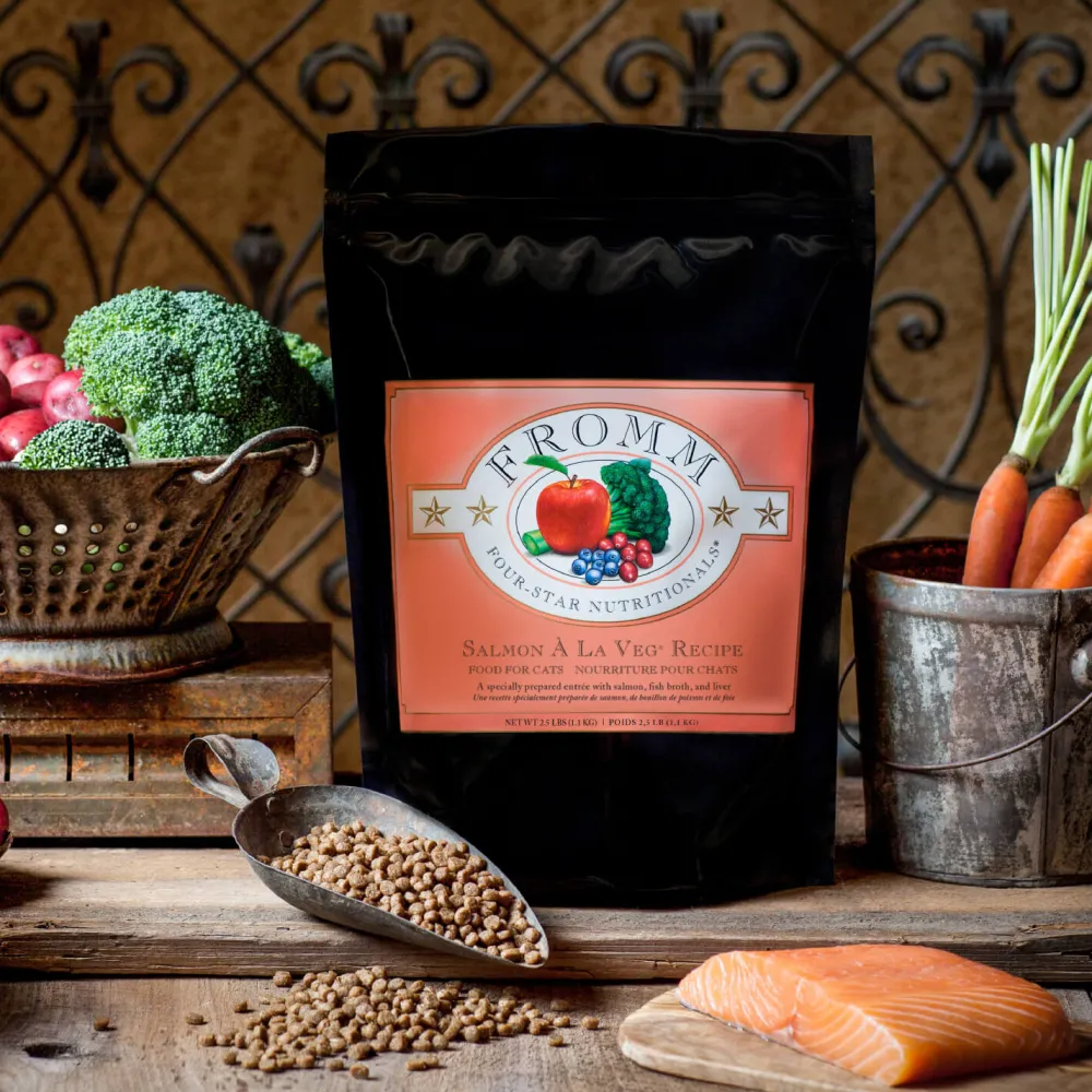 Online Four Star Cat Adult Salmon à la Veg Recipe Dry Food Dry Cat Food