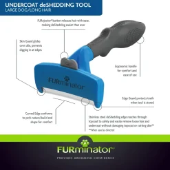 Outlet ® Long Hair Undercoat deShedding Dog Tool Supplies Leashes, Collars, Beds, Flea & Tick, Etc.