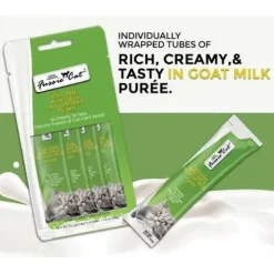 Best Puree Tubes Chicken with Duck in Goats Milk Treats Crunchy, Soft, Lickable, Etc.