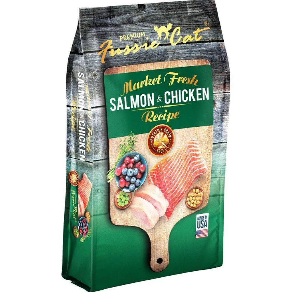 Outlet Salmon & Chicken Formula Cat Food Dry Food Dry Cat Food
