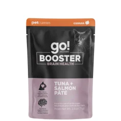 Hot Booster Brain Health Tuna + Salmon Pâté for cats Wet Food Cans, Pouches, Tetra Paks, Etc. | Dry Food Dry Cat Food