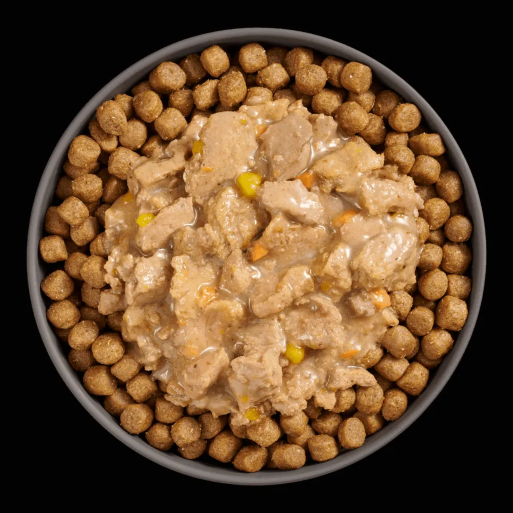 Hot Booster Weight Management Minced Chicken + Tuna with gravy for cats Wet Food Cans, Pouches, Tetra Paks, Etc. | Dry Food Dry Cat Food