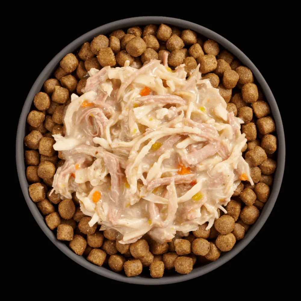 Best Booster Weight Management Shredded Chicken + Duck in broth for cats Wet Food Cans, Pouches, Tetra Paks, Etc. | Dry Food Dry Cat Food