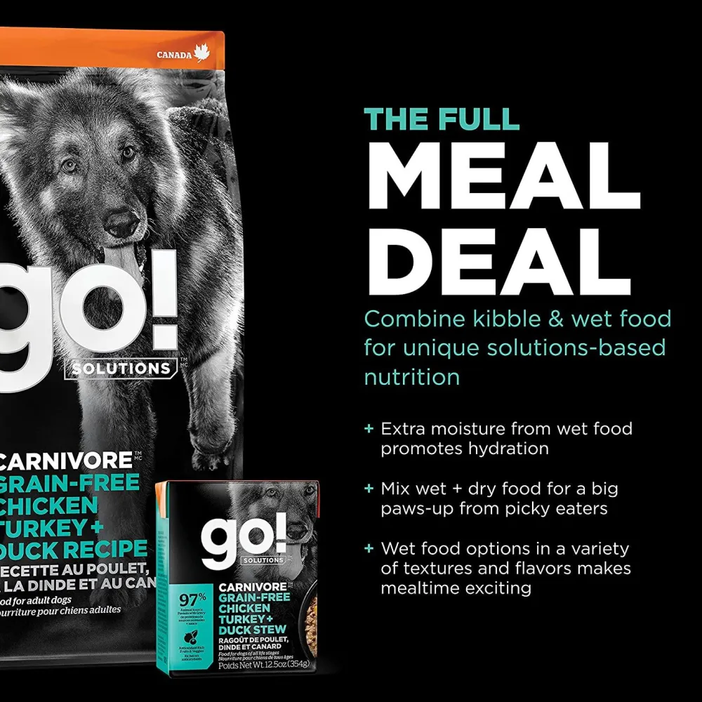 Fashion Carnivore Grain-Free Chicken, Turkey + Duck Adult Recipe for dogs Food Dry, Wet, Freeze Dried, Etc.