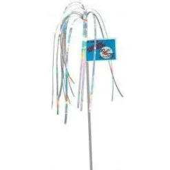 New Go Cat Long Rainbow Sparkling Tickler Supplies Collars, Scratchers, Toys, Etc.