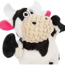 Online Checkers Sitting Cow Mini Supplies Leashes, Collars, Beds, Flea & Tick, Etc. | Toys Interactive, Plush, Etc.