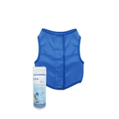Sale Go Fresh Pet Cooling Ice Vest Blue Supplies Leashes, Collars, Beds, Flea & Tick, Etc.