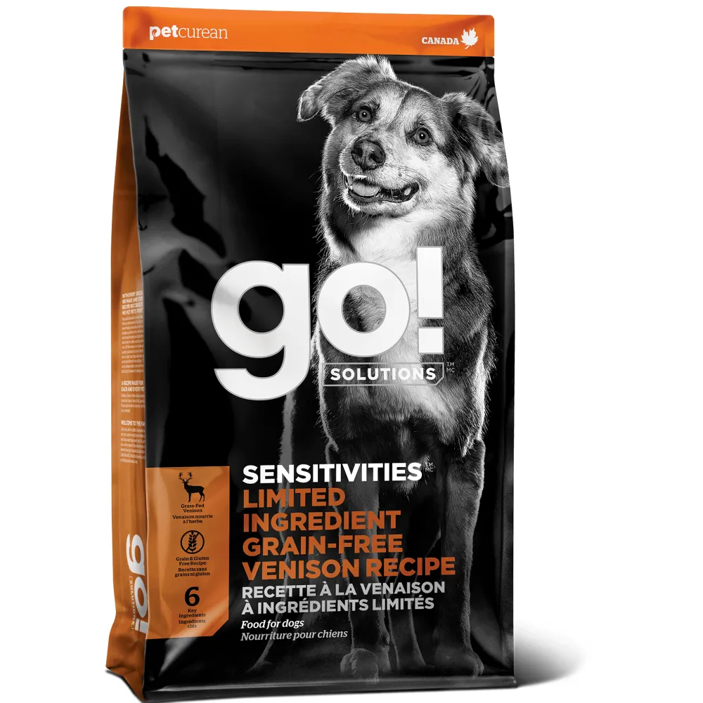 Discount Sensitivities Limited Ingredient Grain Free Venison recipe for dogs Food Dry, Wet, Freeze Dried, Etc.