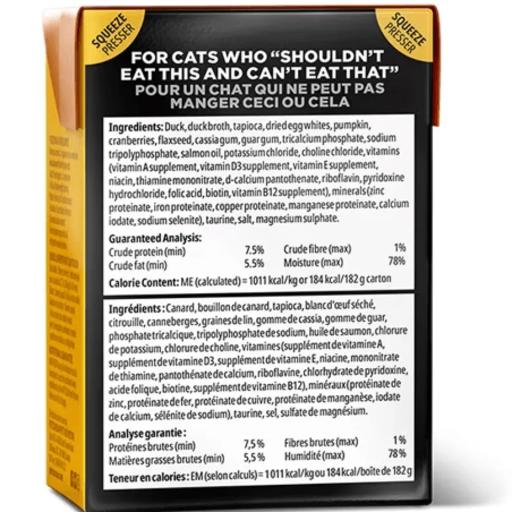 Sale Sensitivities Limited Ingredient Grain Free Duck Pâté for cats Wet Food Cans, Pouches, Tetra Paks, Etc.