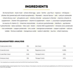 Discount Sensitivities Limited Ingredient Grain Free Duck recipe for cats Dry Food Dry Cat Food