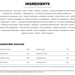 Outlet Sensitivities Limited Ingredient Grain Free Duck recipe for dogs Food Dry, Wet, Freeze Dried, Etc.