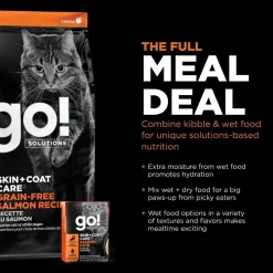 Sale Skin + Coat Care Grain Free Salmon Recipe for cats Dry Food Dry Cat Food