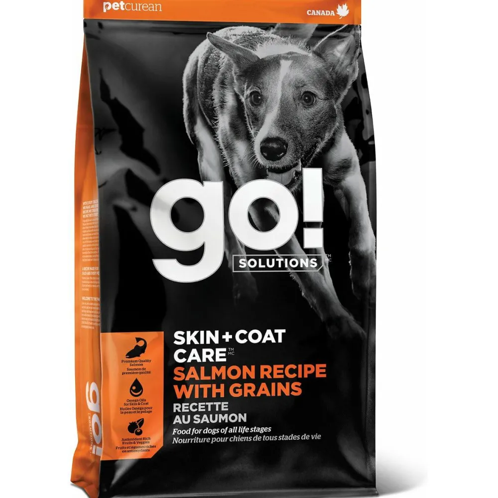 Hot Skin + Coat Care Salmon Recipe With Grains for dogs Food Dry, Wet, Freeze Dried, Etc.