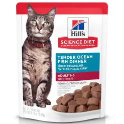 Fashion Adult Wet Cat Food, Ocean Fish, 79g pouch Wet Food Cans, Pouches, Tetra Paks, Etc.