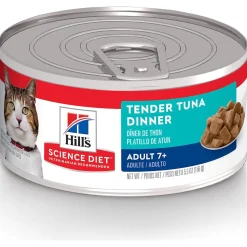 Best Hill's Adult 7+ Tender Tuna Dinner Canned Cat Food Wet Food Cans, Pouches, Tetra Paks, Etc.