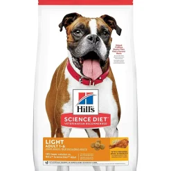 New Adult Light with Chicken Meal & Barley Dry Dog Food for Healthy Weight Management Food Dry, Wet, Freeze Dried, Etc.